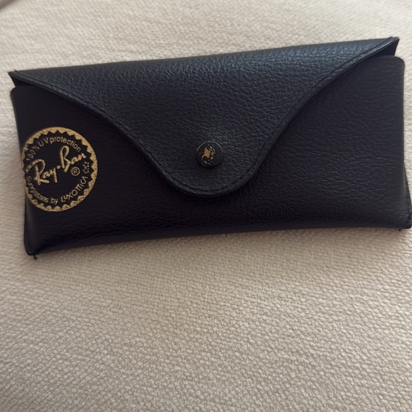 Ray-Ban Gold and Green Sunglasses with Case - Picture 5 of 5